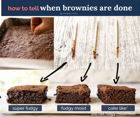 when is a brownie done