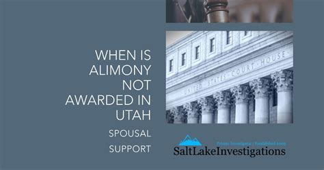 when is alimony not awarded