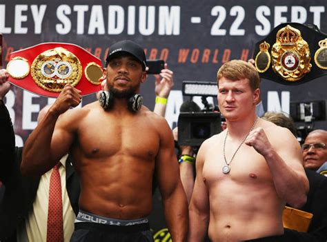 when is anthony joshua fighting tonight