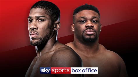 when is anthony joshua vs miller