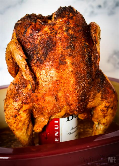 when is beer can chicken done