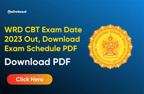 when is cbt exam date