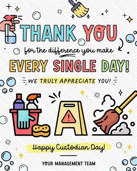 when is custodian appreciation day 2015