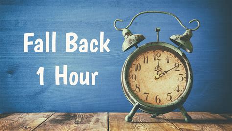 when is fall back time change