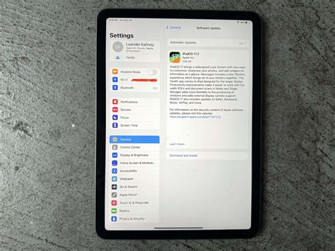 when is ipad software update coming