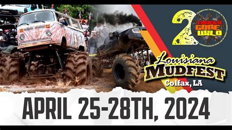 when is mudfest in colfax la