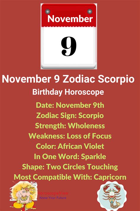 When Is November 9