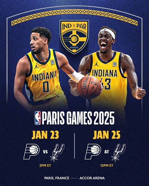 when is pacers next game