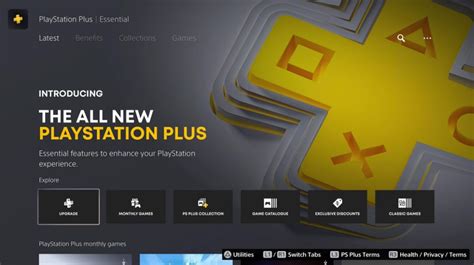 when is ps plus update