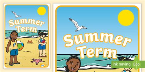 when is summer term