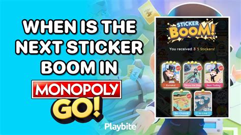 when is the next sticker boom for monopoly go