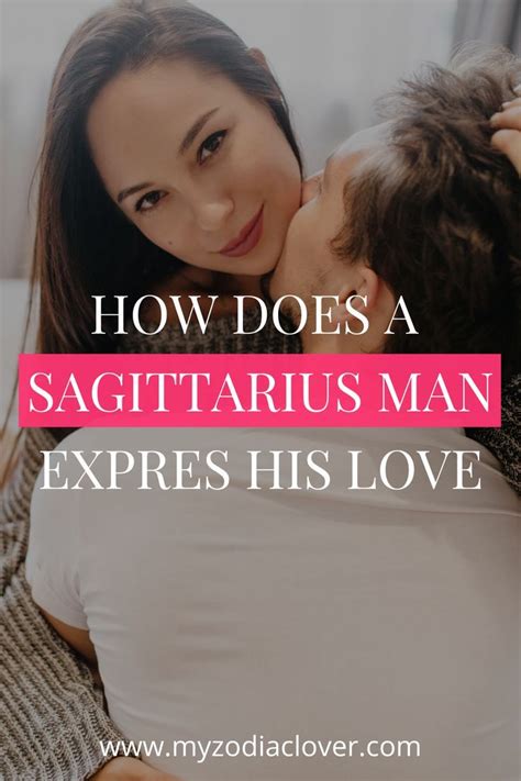 when sagittarius man is in love