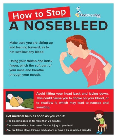 when should a nosebleed stop