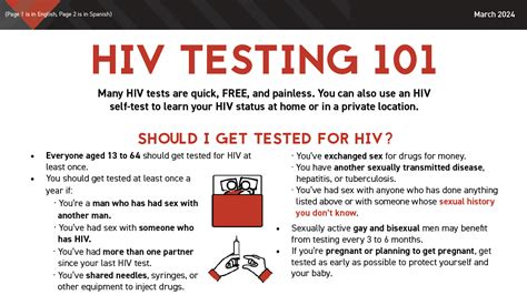 when should get tested for hiv