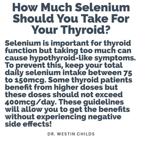 when should i take selenium