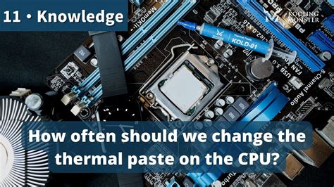 when should you change thermal paste