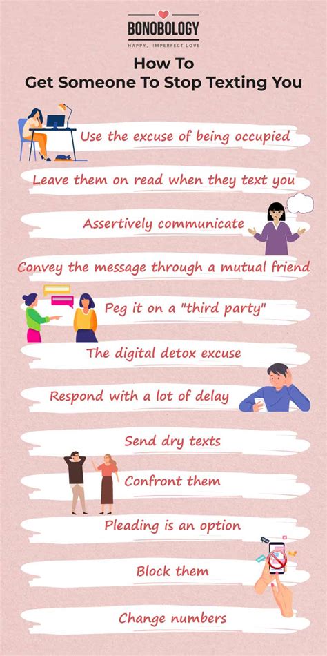 when should you stop texting someone