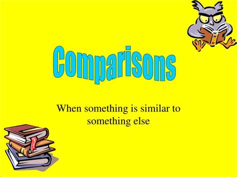 when something is similar to something else