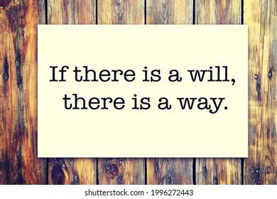 when there is will there is way