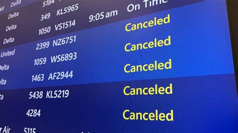 when to initiate a kissimmee flights cancelled