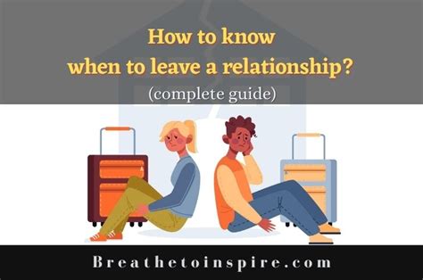 when to leave a relationship reddit