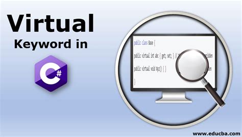 when to use virtual keyword in c#