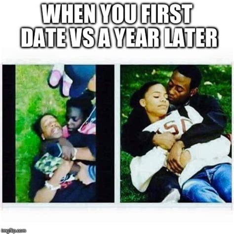 when you first start dating vs a year later vine