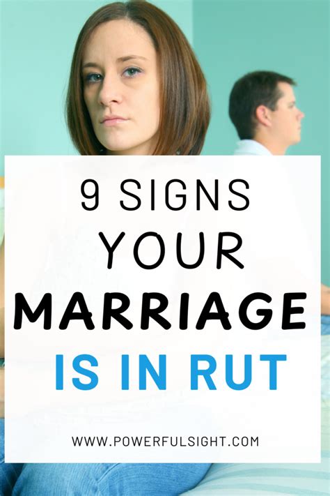 when your marriage is in a rut