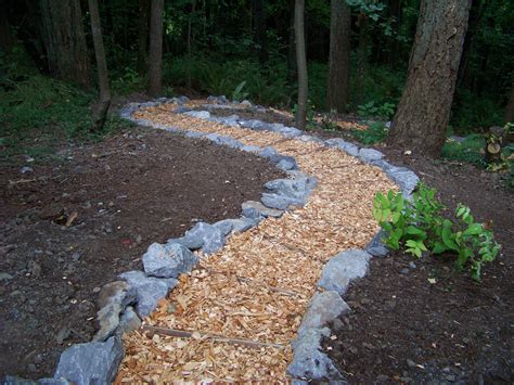 Where To Put Wood Chips Landscape?