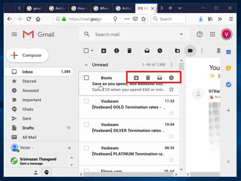 where archived messages go in gmail