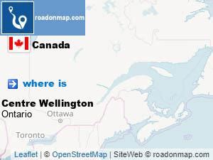 Where Is Centre Wellington  Ontario Canada  Roadonmap - Wap Indolottery88