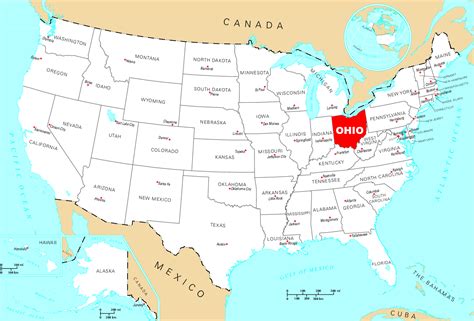 where is ohio located