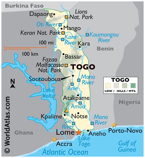 Where Is Togo Africa On A Map