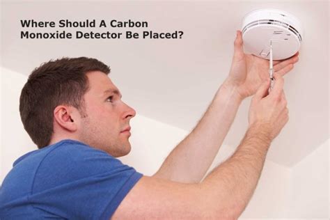 where should carbon monoxide detectors be installed