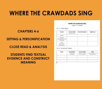 Where The Crawdads Sing Analysis