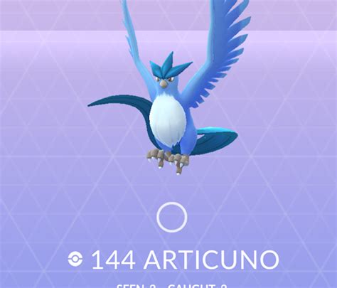 where to find articuno in pokemon go