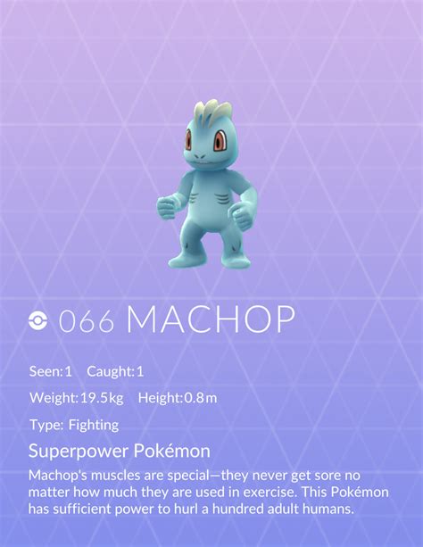 where to find machop in pokemon go