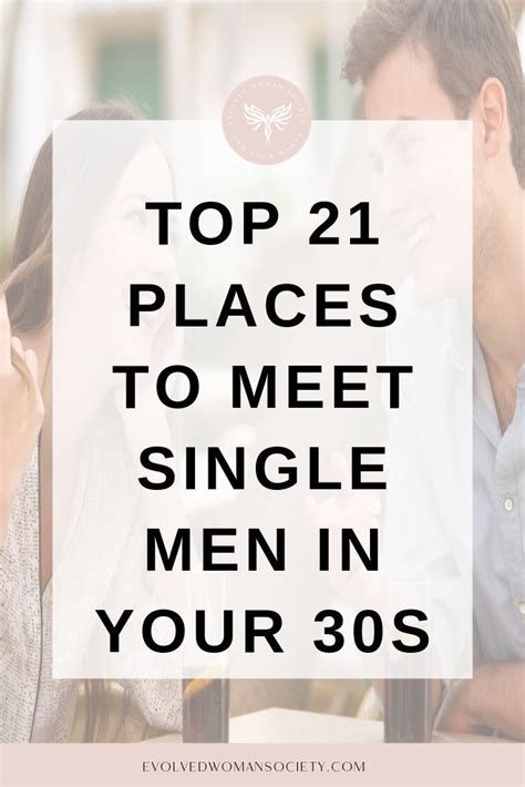 where to meet single men in your 30s