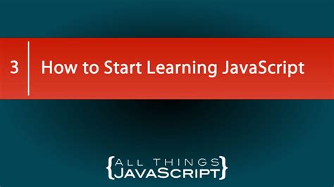 where to start learning javascript