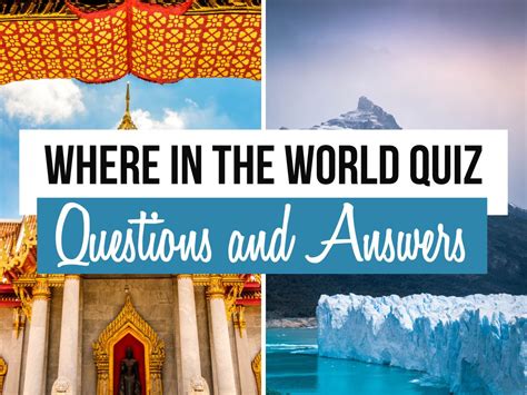 Read Where In The World Answer Key 
