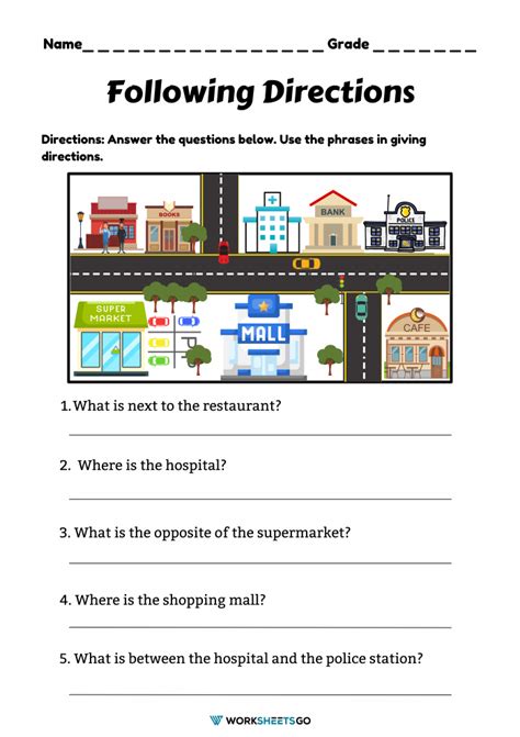 Which Direction Worksheet Worksheet Teacher Made Twinkl Recognition Direction Worksheet For Kindergarten - Recognition Direction Worksheet For Kindergarten