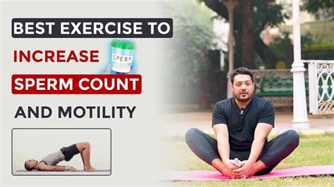 which exercise increases sperm