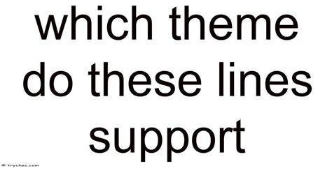 Which Theme Do These Lines Support The Odyssey