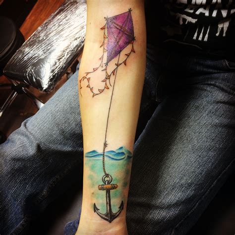 Whimsical Anchor Tattoos