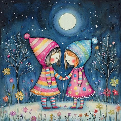 whimsical girls