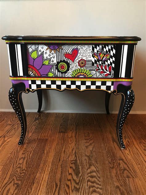 Whimsical Painted Tables