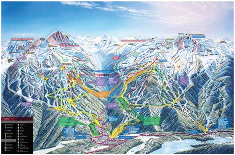 Whistler Blackcomb Map