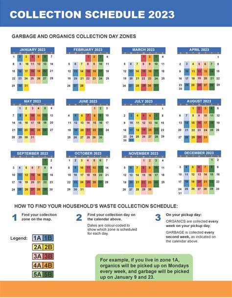 Whitby Garbage Schedule