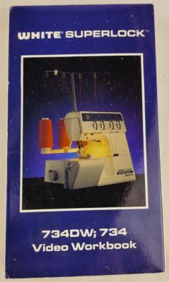 White 734 Overlock Manuel