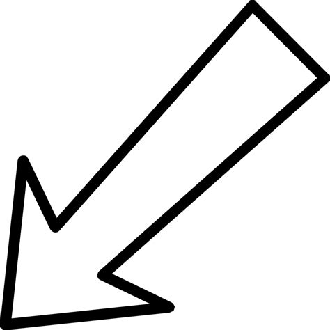 white arrow png